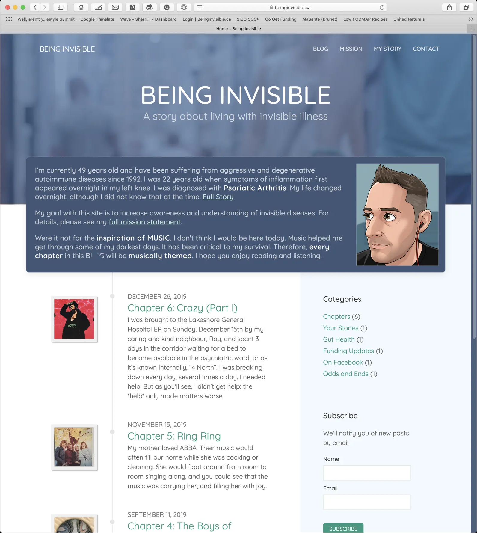 Being Invisible — independent editorial and advocacy project